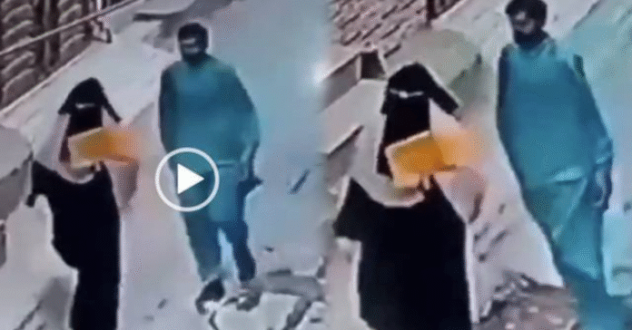 با پردہ خاتون کے ساتھ نازیبا حرکت کی ویڈیو وائرل — معاشرتی بگاڑ کی نئی مثال