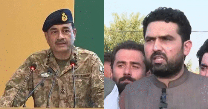 سہیل آفریدی کا بیان: “میرے آفس میں سب آئیں گے تو کور کمانڈر بھی آئیں گے”